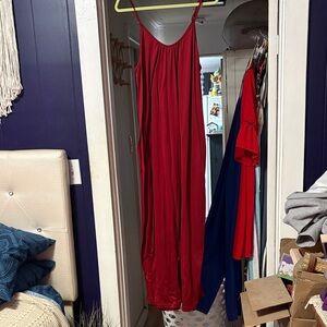 Red Women's Jumpsuit